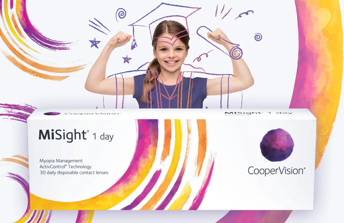 Контактные линзы MiSight 1 day для детей